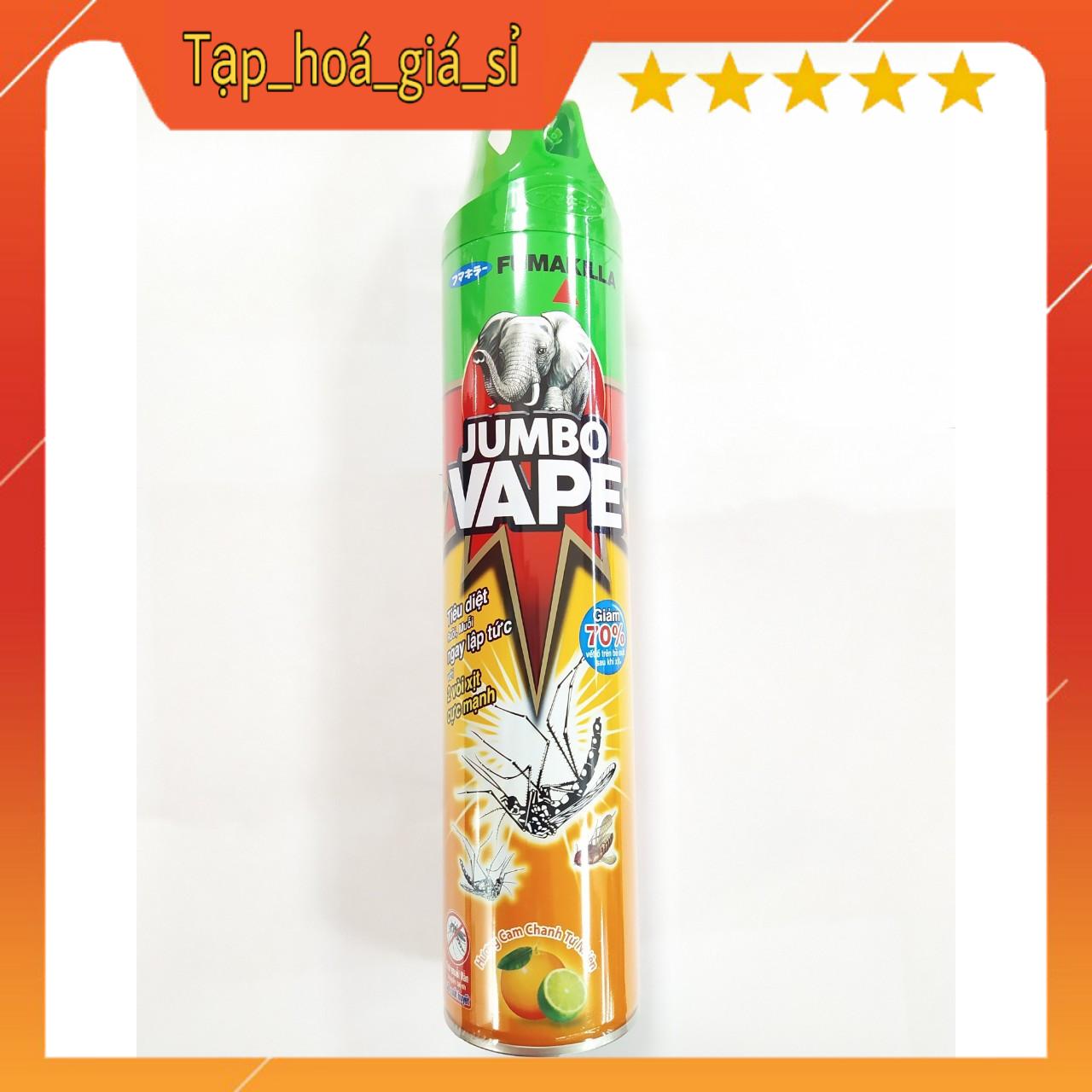 Bình Xịt Muỗi Jumbo Hương Cam Chanh