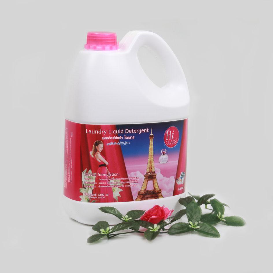 NƯỚC GIẶT XẢ HI CLASS THÁI LAN HƯƠNG NƯỚC HOA CAN 3500ML