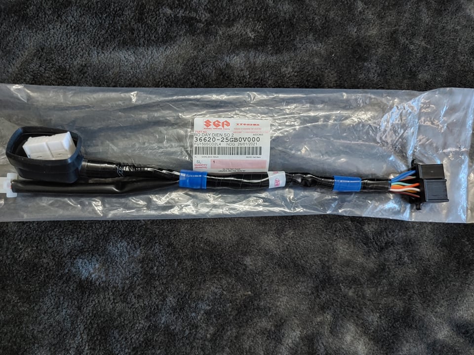 Giắc dây điện đồng hồ Suzuki Raider FU Satria FU bxc chính hãng ACR DOHC shop