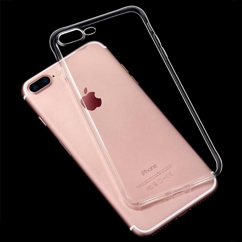 Ốp Dẻo cho Apple iPhone 8 Plus Trong suốt