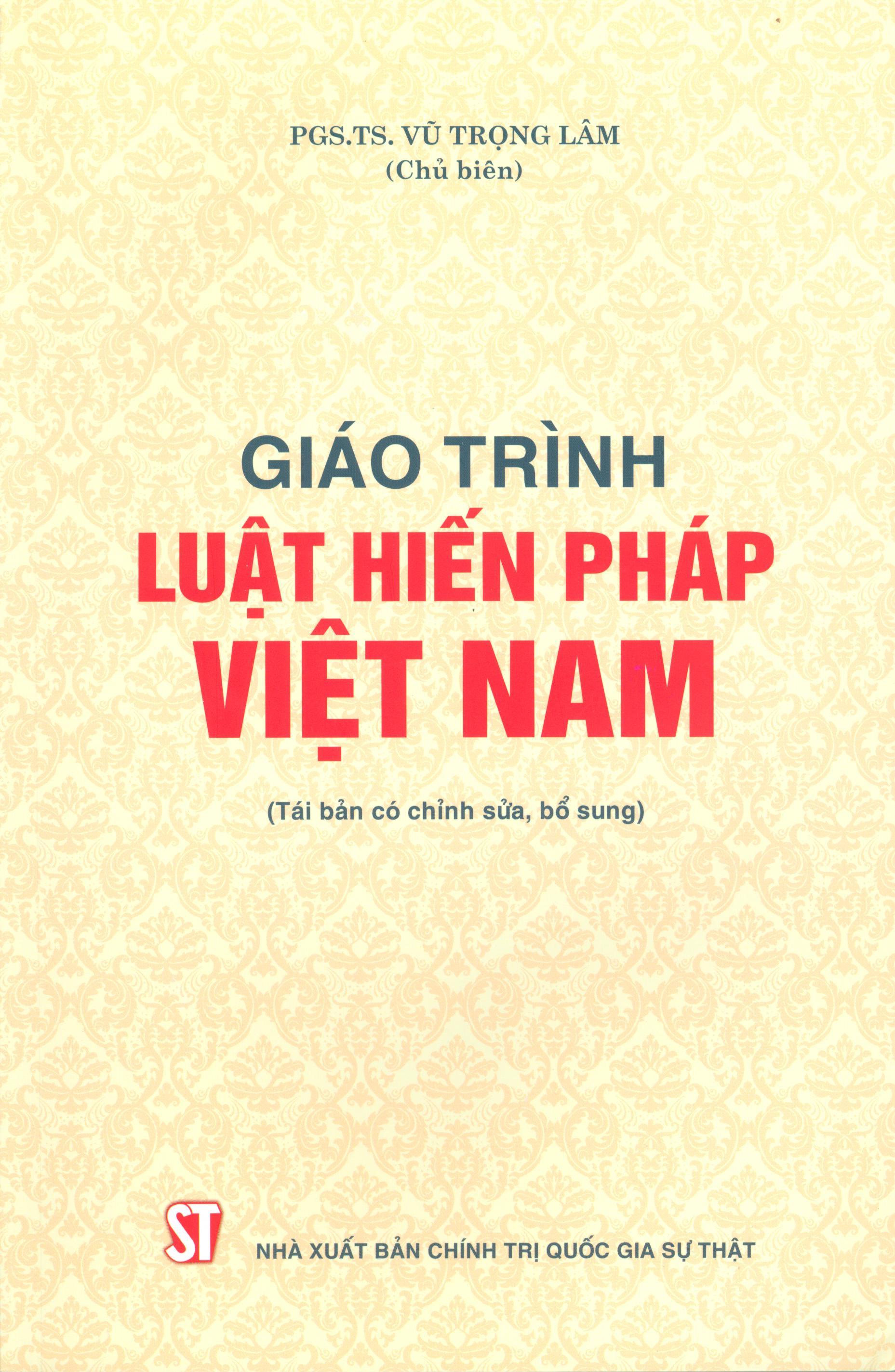 Giáo Trình Luật Hiến Pháp Việt Nam