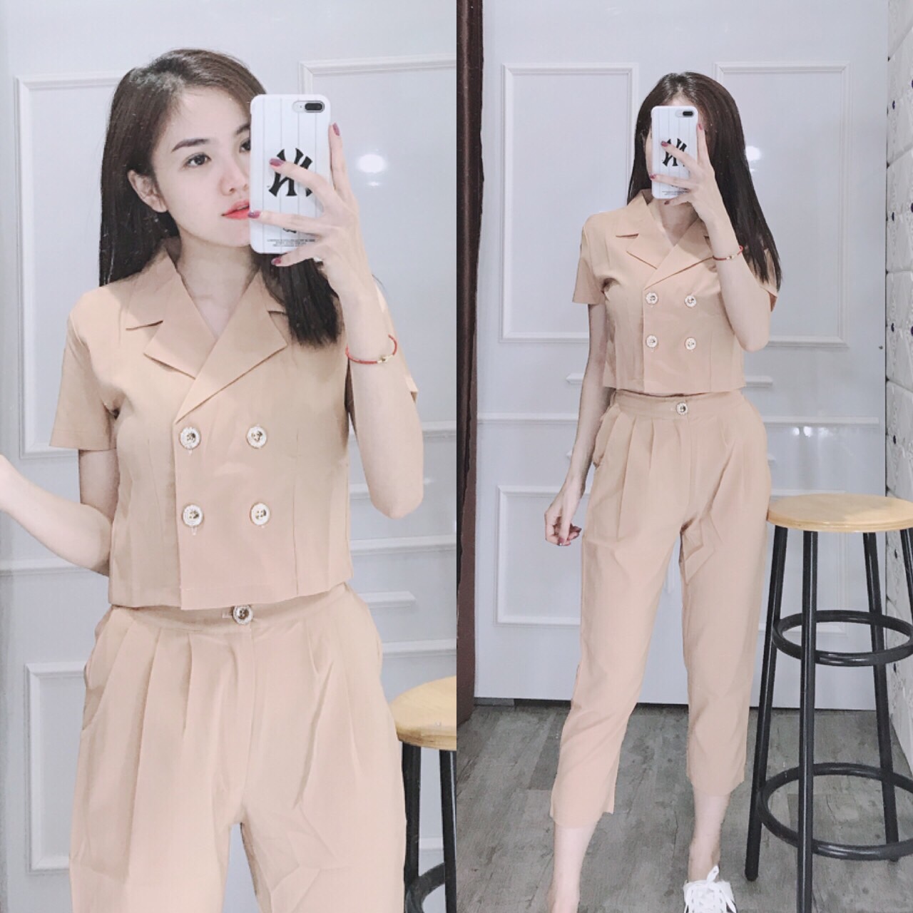 Set bộ nữ mặc nhà dễ thương