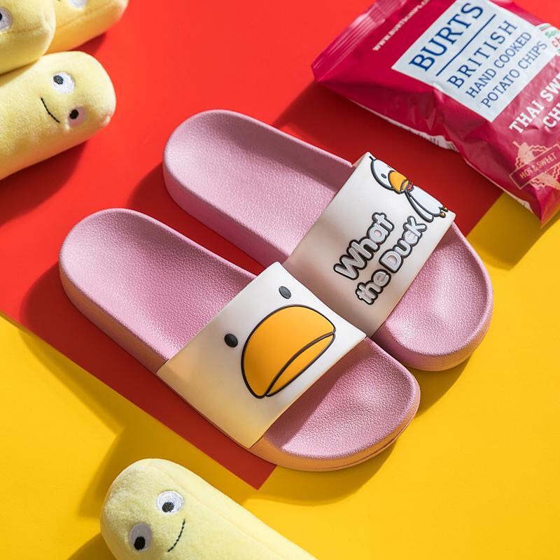 Tặng 1 đôi tất 20K Dép Vịt Chống Trơn Siu Cute