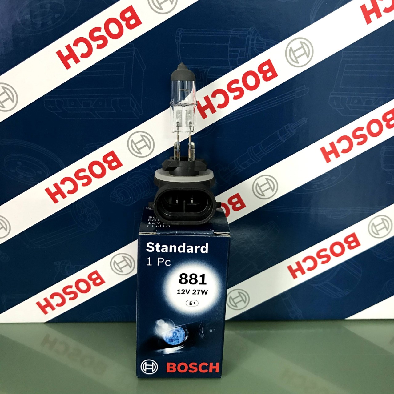 Bóng đèn bosch h27w/2 881 12v 27w - đèn cốt , đèn pha , đèn sương mù