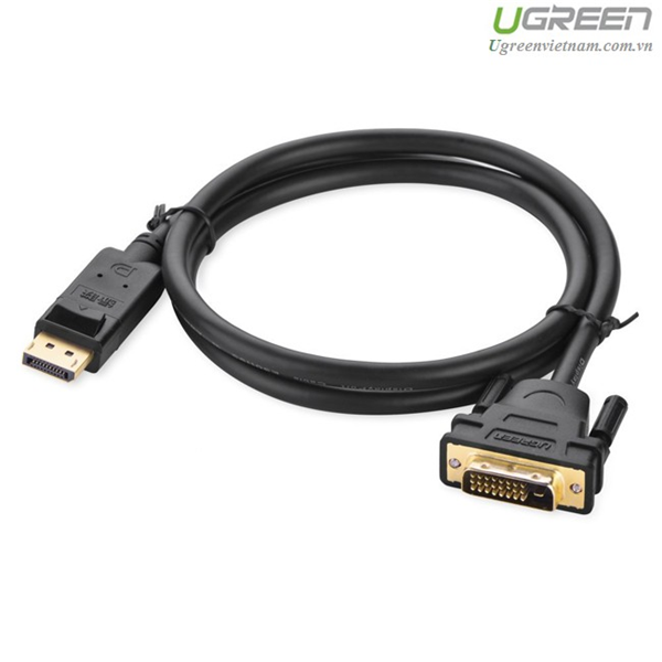 Cáp displayport to dvi 24+1 dài 5m ugreen 10223