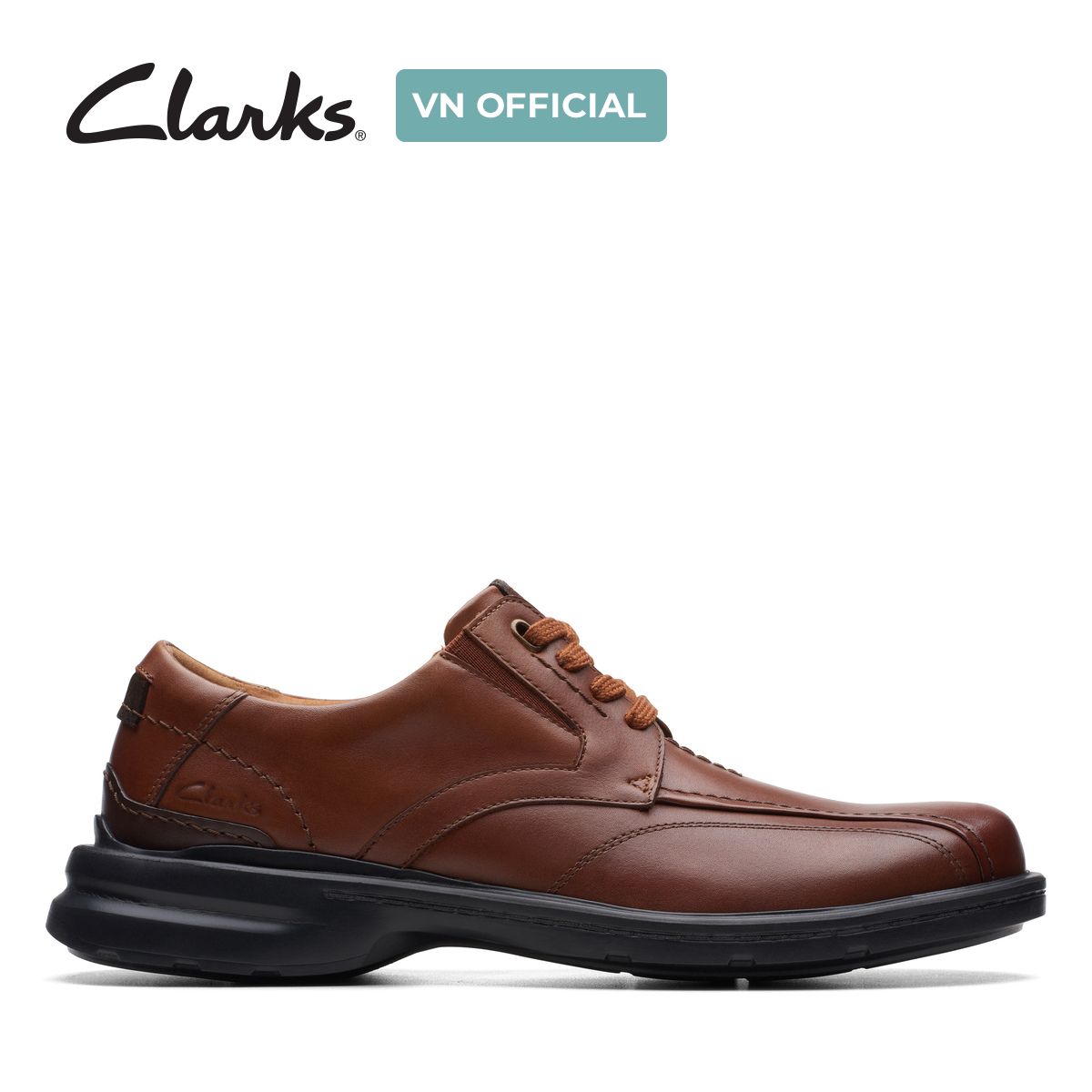 Giày Buộc Dây Da Nam Clarks - Gessler Lace