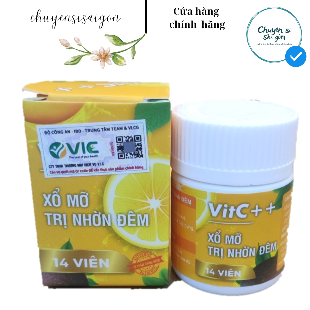 Viên Xổ Mỡ Vitc, Giảm Mỡ Bụng,Giảm Cân Hỗ Trợ Điều Chỉnh Cân Nặng