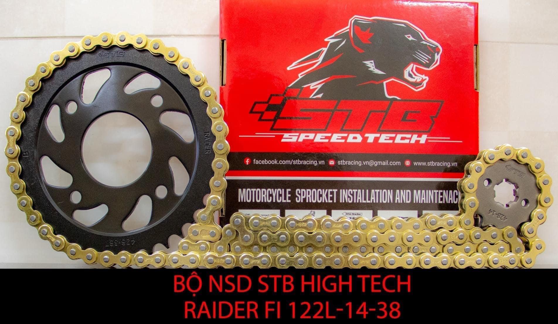 Nhông sên dĩa stb raider 150