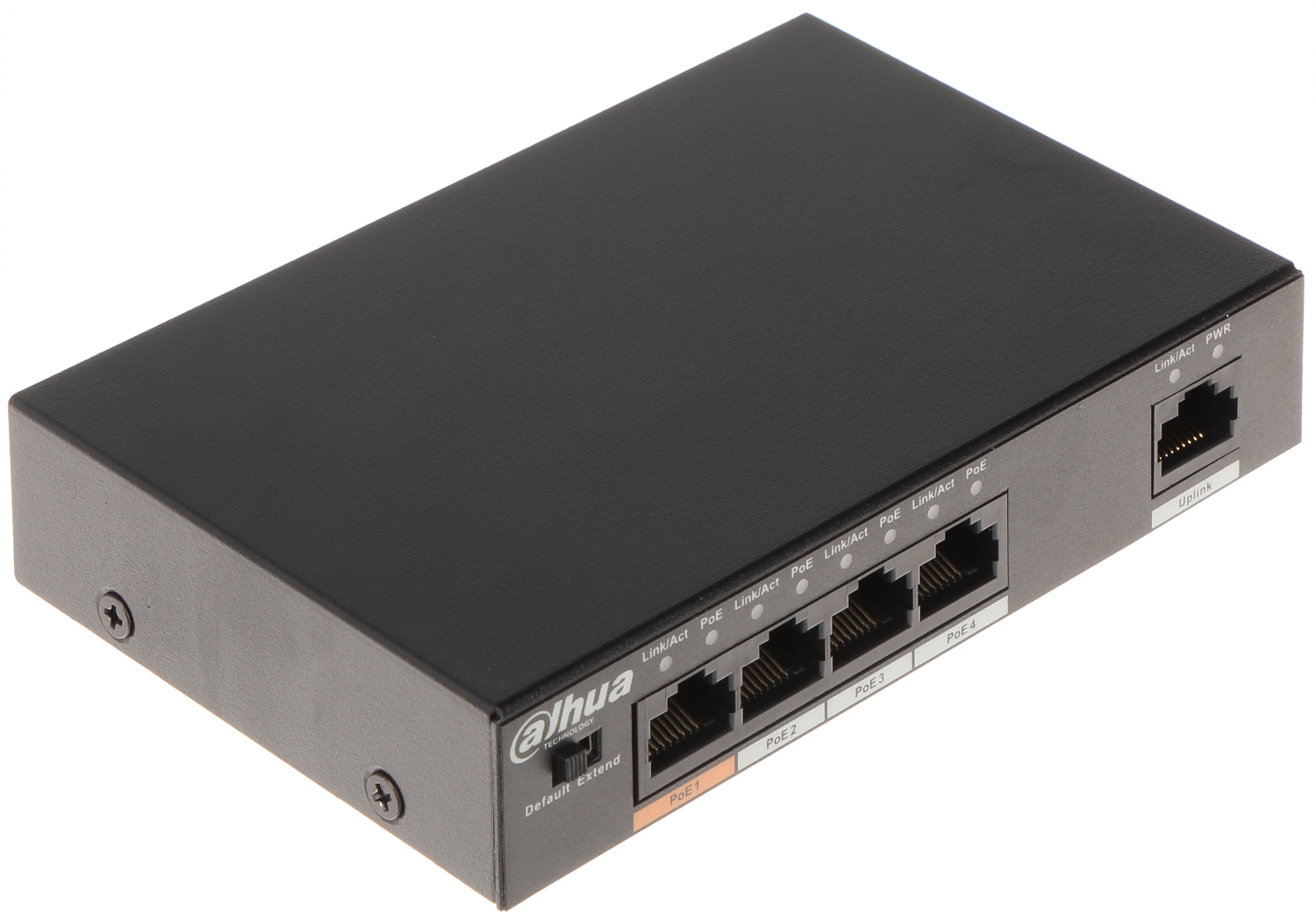 Switch poe loại 4 cổng poe hiệu dahua model dh-pfs3005-4et-60
