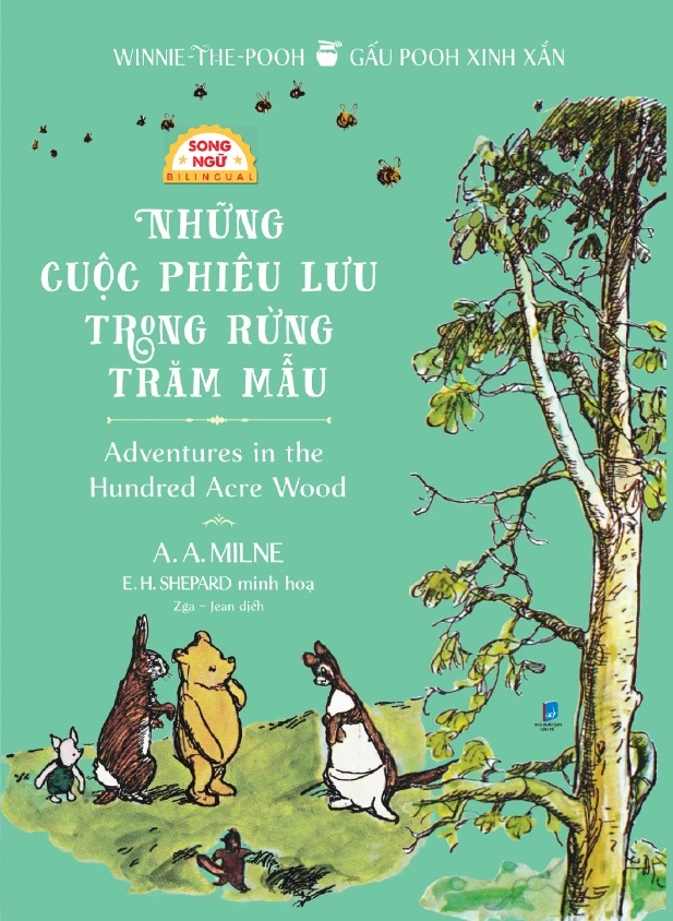 Winnie The Pooh: Gấu Pooh Xinh Xắn - Adventures In The Hundred Acre Wood - Những Cuộc Phiêu Lưu Trong Rừng Trăm Mẫu (Song Ngữ)