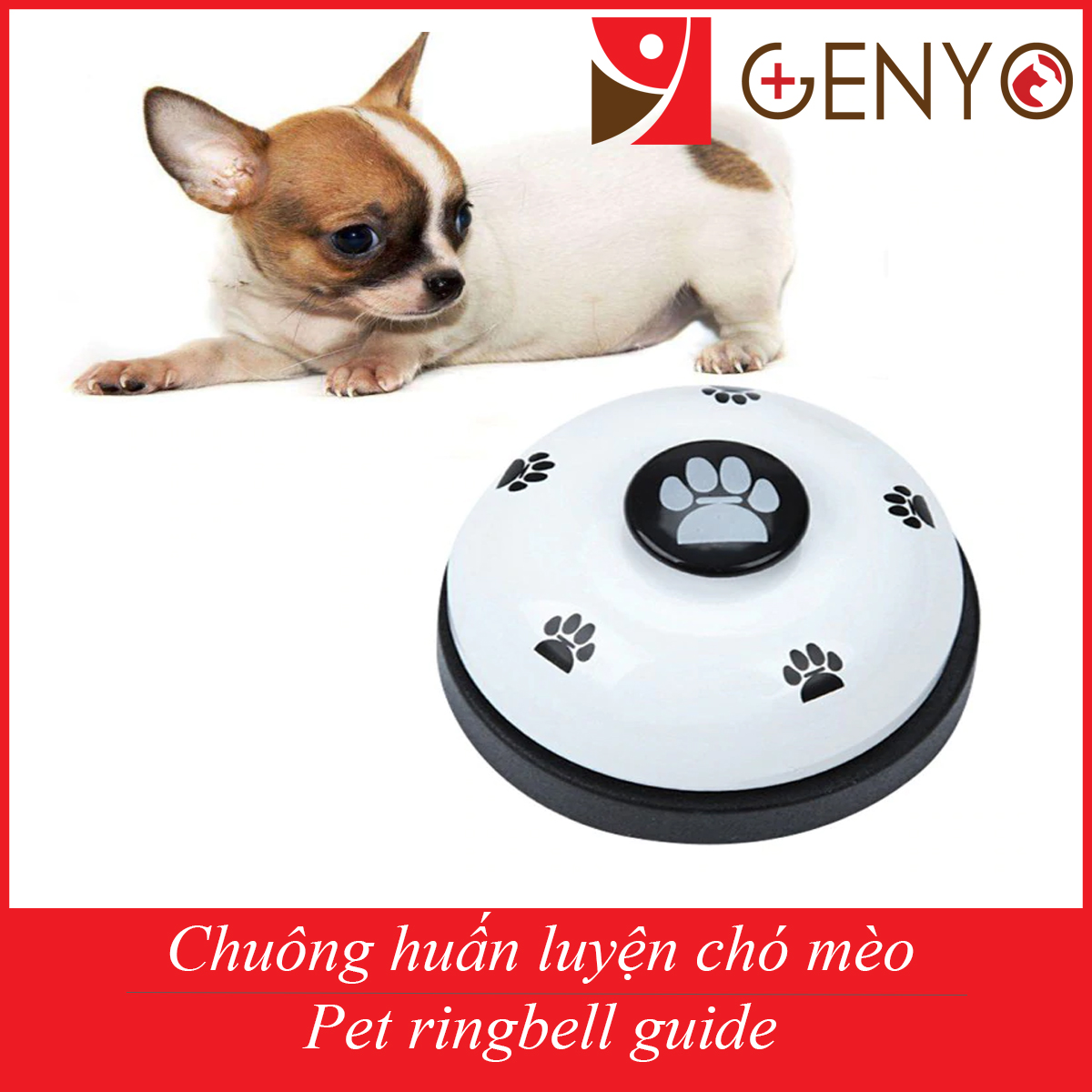 Chuông huấn luyện chó mèo