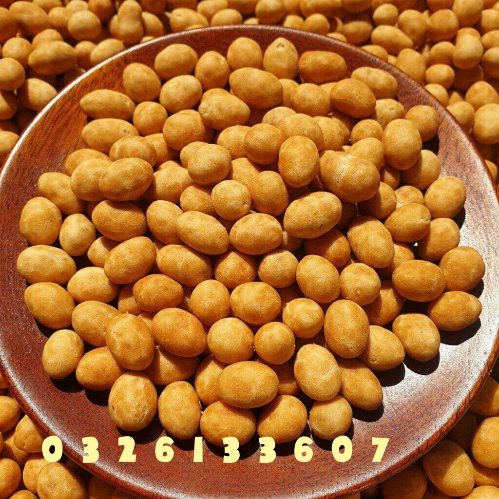 500g đậu phộng da cá nước cốt dừa nuttyone túi zip, thơm ngon giòn bùi
