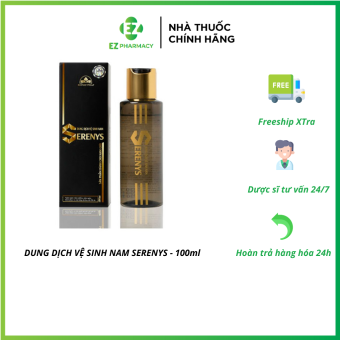 Gel vệ sinh nam Serenys 100ml - Dung dịch vệ sinh vùng kín nam giới