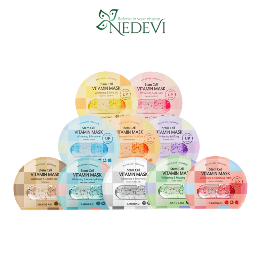 Mặt nạ vita geic jelly mask banobagi vitamin a b c e - nedevishop