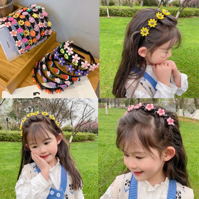 Cài tóc tạo độ bồng xinh xắn cho bé