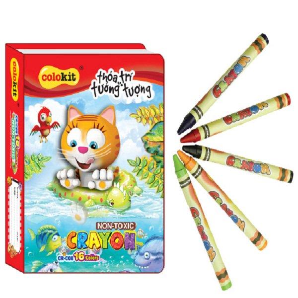 Bút Sáp Màu Thiên Long CR-C08 (16 màu)