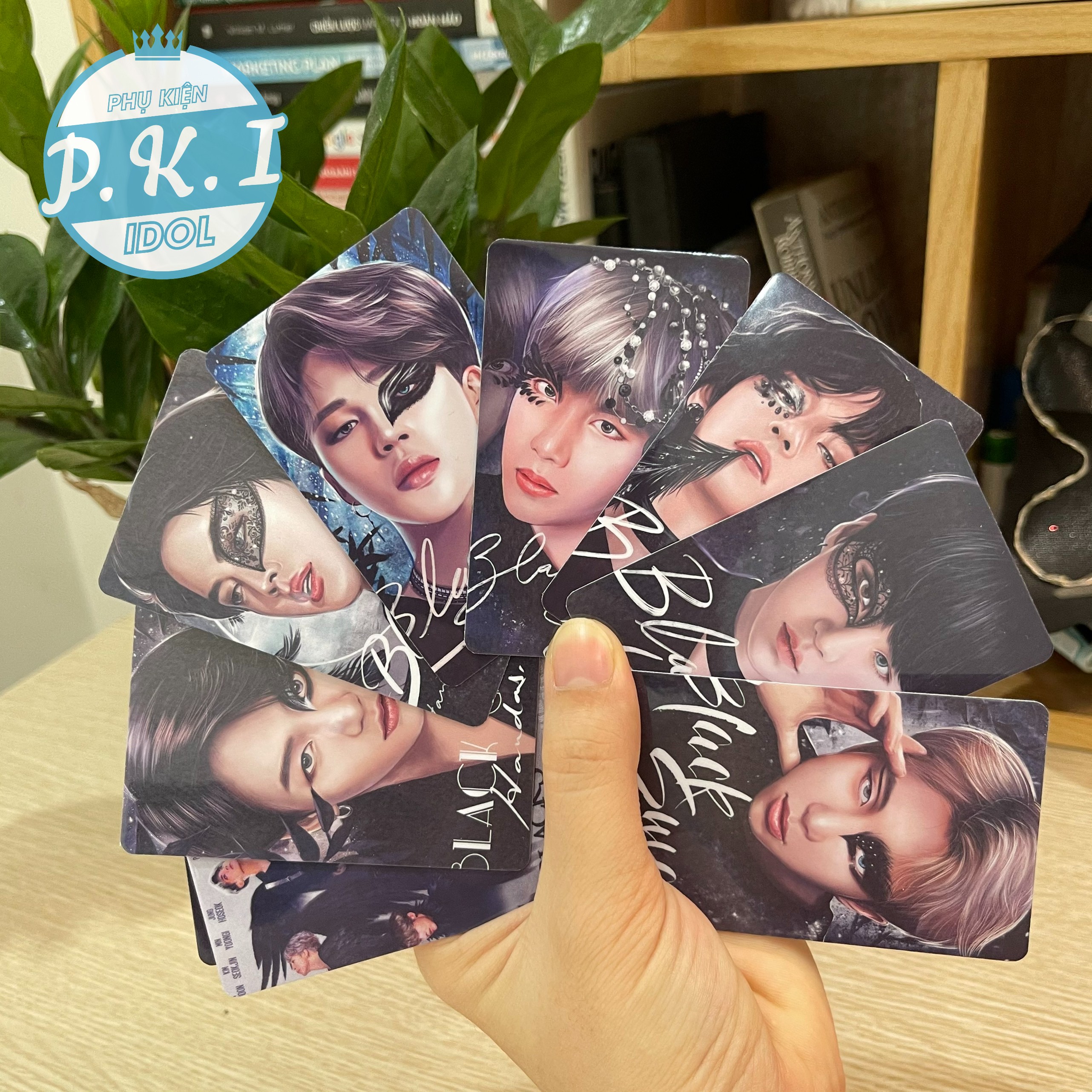 Sưu tầm insta - bộ ảnh card bo góc b.t.s instagram hot new - loại 6