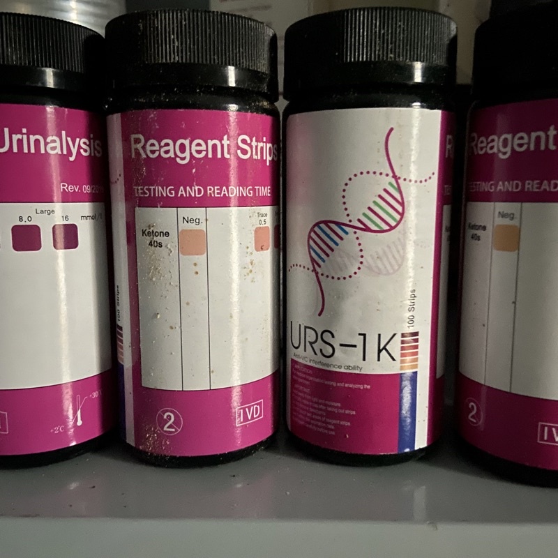 Hộp 100 que thử keto 1 thông số