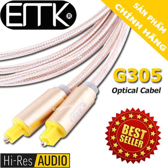 DÂY OPTICAL AUDIO EMK G305 - CHẤT LƯỢNG CAO