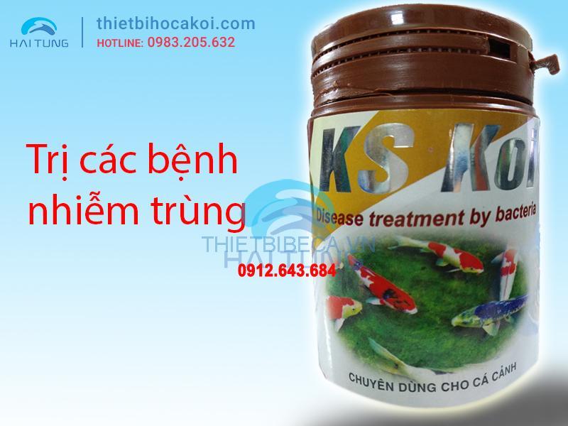 Ks koi kháng sinh cho cá koi