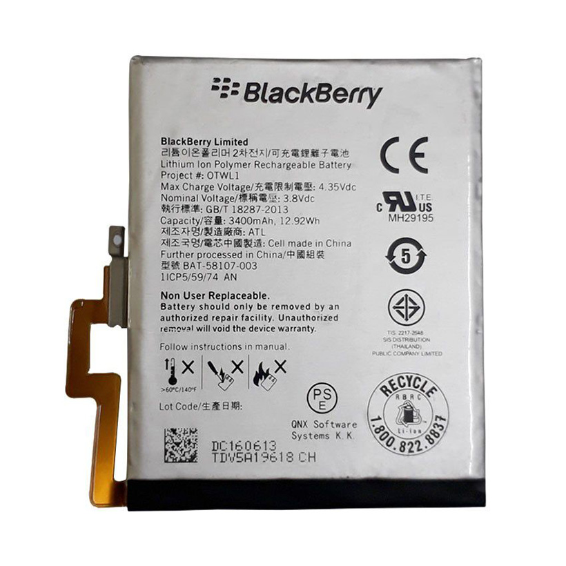 Pin Blackberry Passport Black