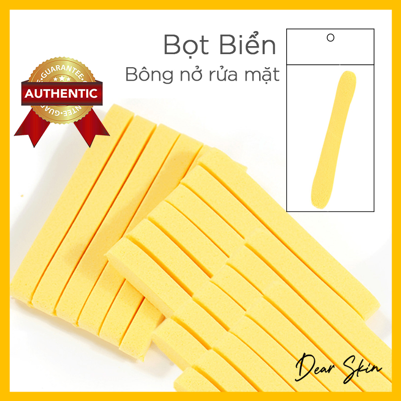 Bông Mút Nở Rửa Mặt Bọt Biển Cao Cấp Siêu Sạch
