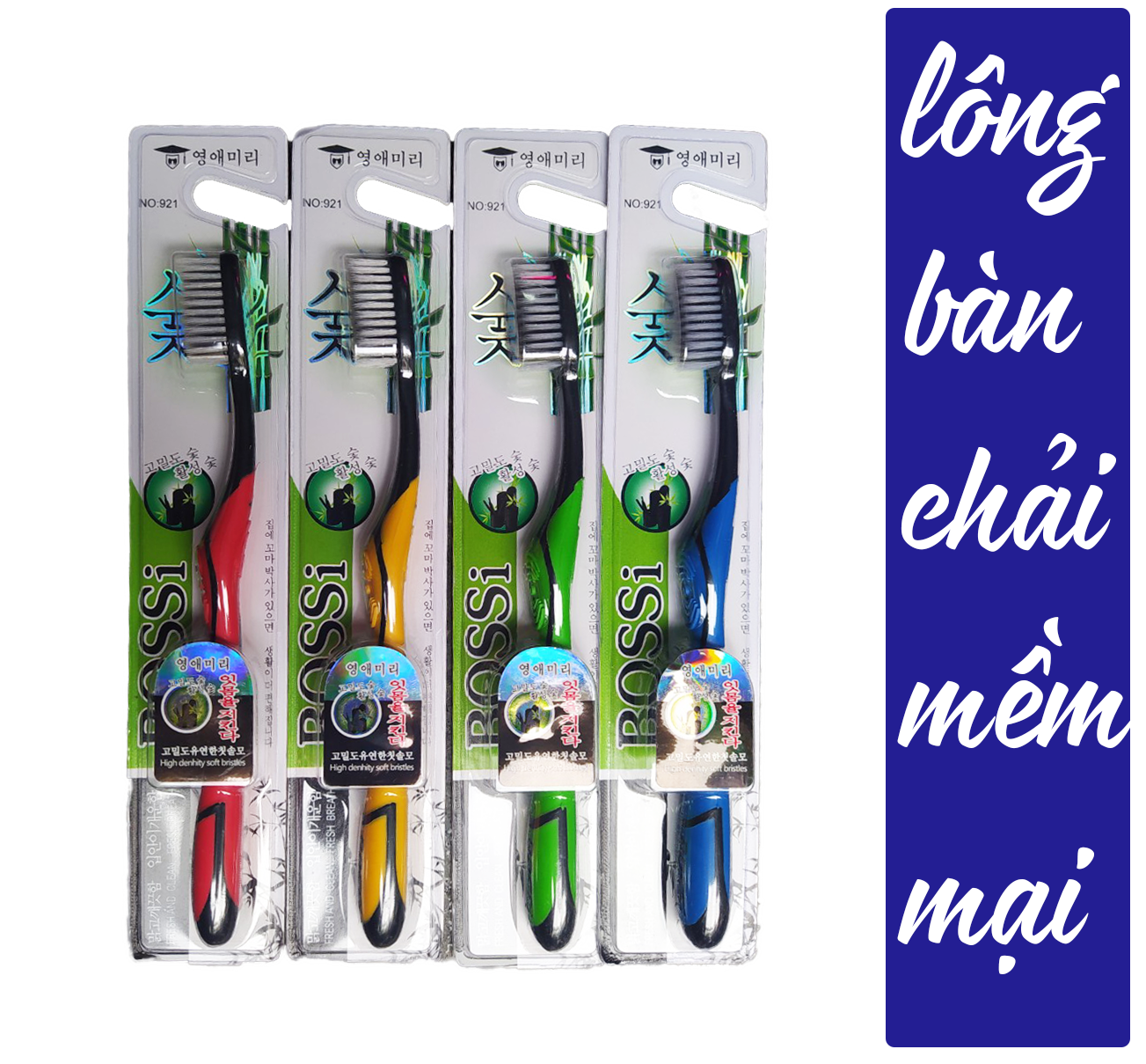 Bàn chải đánh răng mềm mịn Hàn Quốc