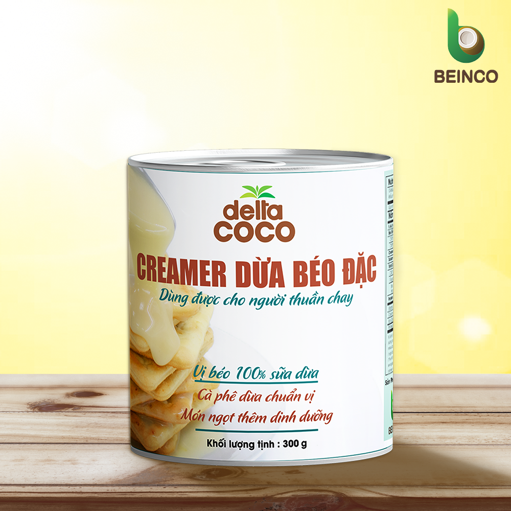 Creamer Dừa Béo Đặc Delta Coco 300gr