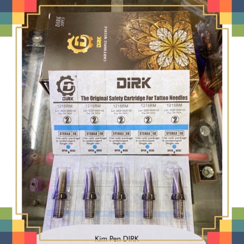 Kim pen đen lẻ kim đạn pen size 01-15
