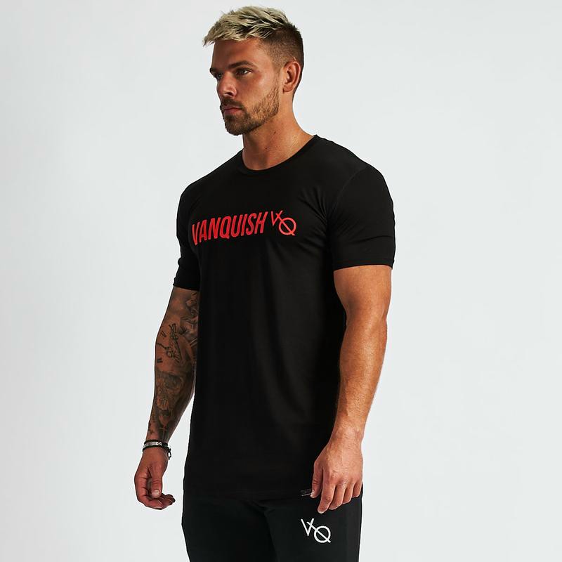 [HCM]ÁO TAY NGẮN TẬP GYM FITNESS VANQUISH MỚI NHẤT