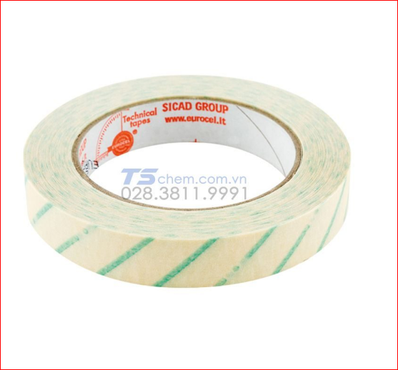 Băng keo chỉ thị nhiệt 19mm x 50 mét