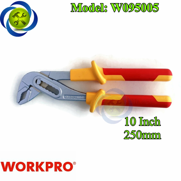 Kìm mỏ quạ cách điện workpro w095005 dài 250mm