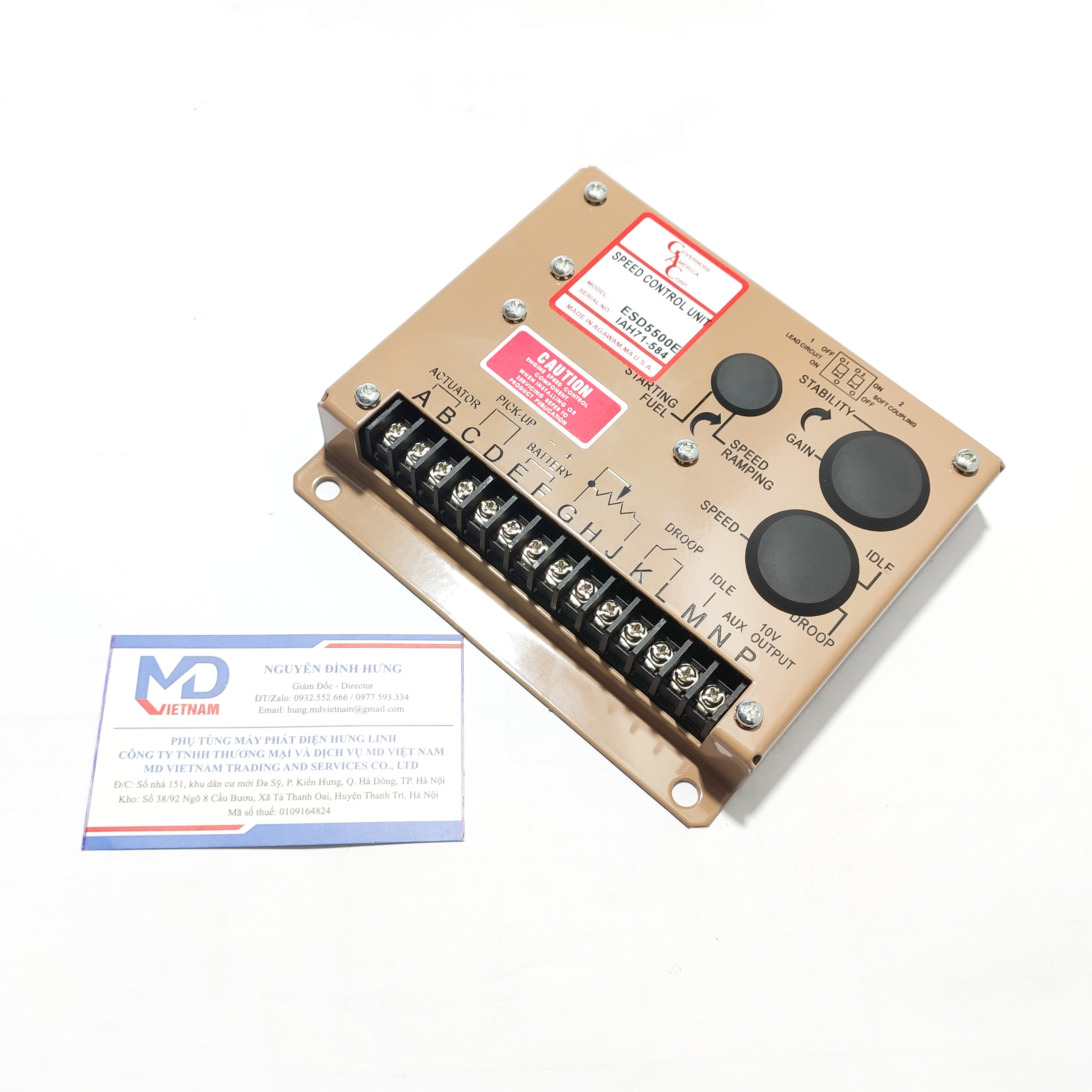 Bộ điều tốc GAC ESD5500E dùng cho máy phát điện - esd5500