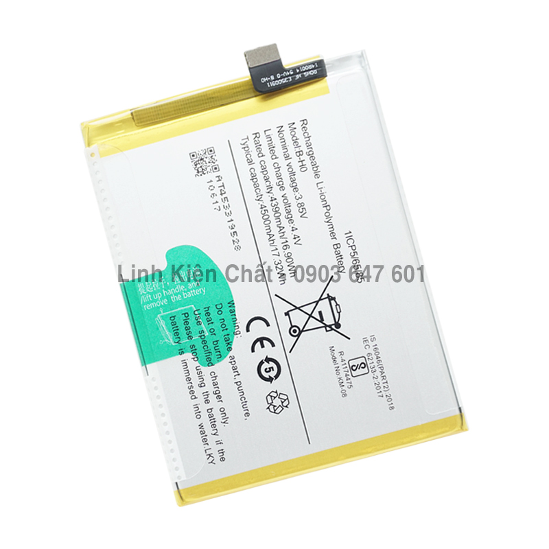 Pin cho điện thoại vivo b-h0 / vivo s1 / vivo 1907 / y7s / v1913a zin