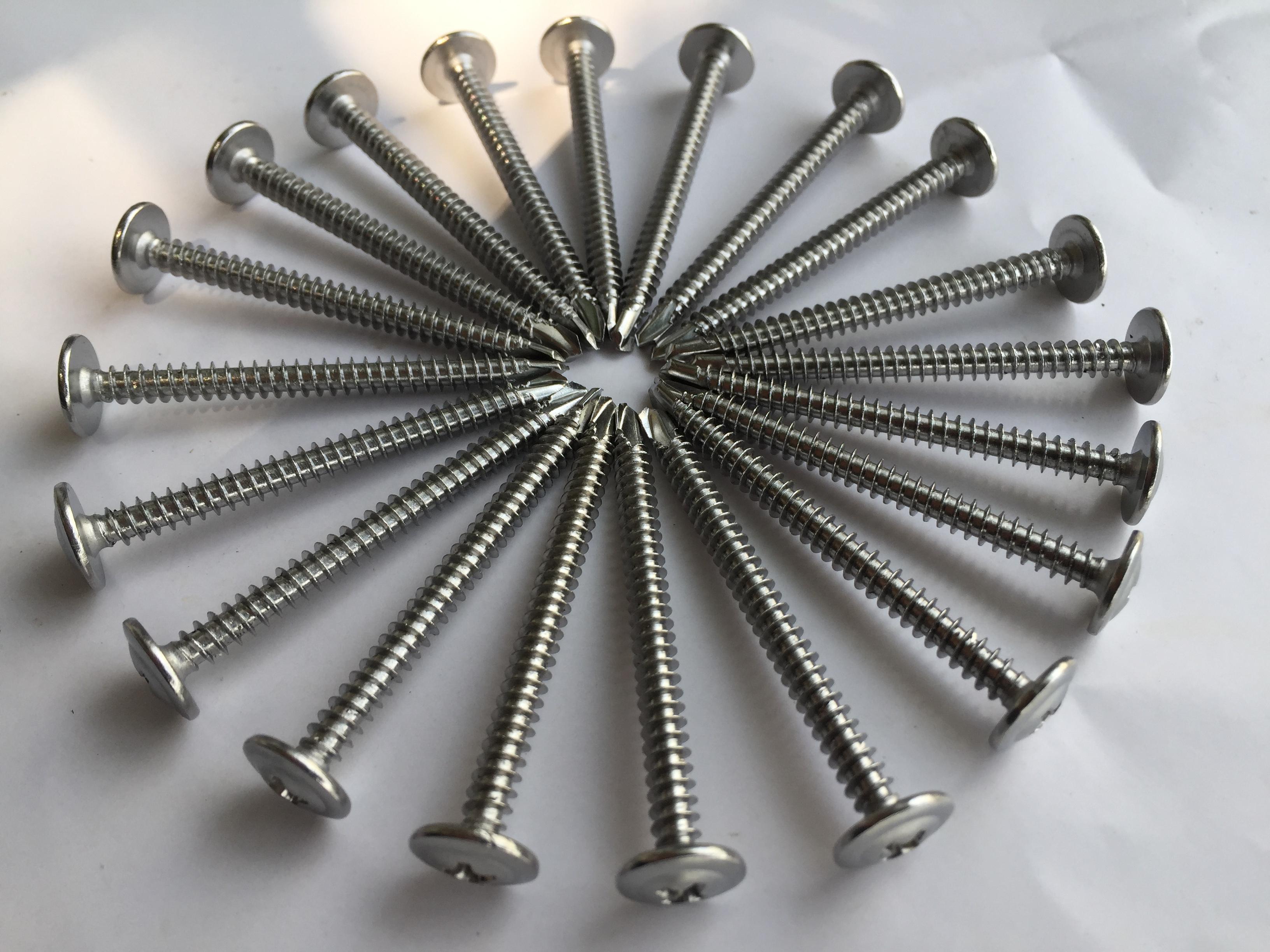 20 chiếc vít inox 304 tự khoan đầu dù phi 4 dài 4cm