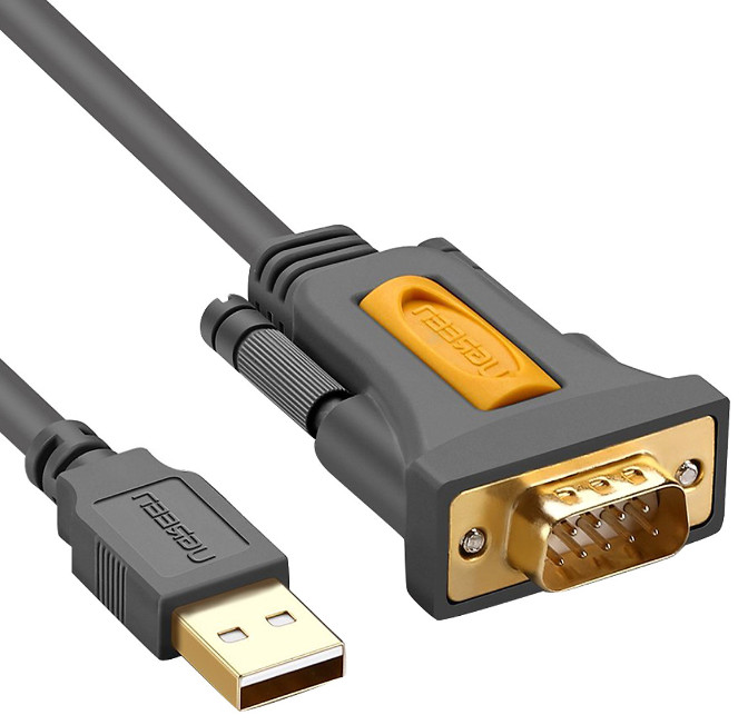 Cáp chuyển đổi ugreen usb 2.0 sang rs232-db9 20222 - hàng chính hãng