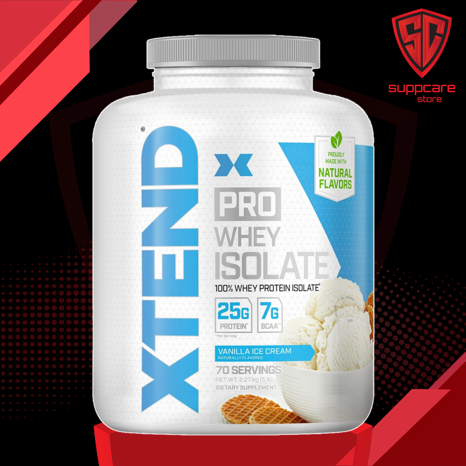 WHEY ISOLATE - Scivation Xtend Pro Whey Isolate 5 lbs Sữa Tăng Cơ 70 Lần