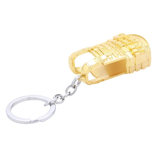 [HCM]Móc khóa mô hình trong Game PUBG - Áo giáp - Nhiều màu - Vàng