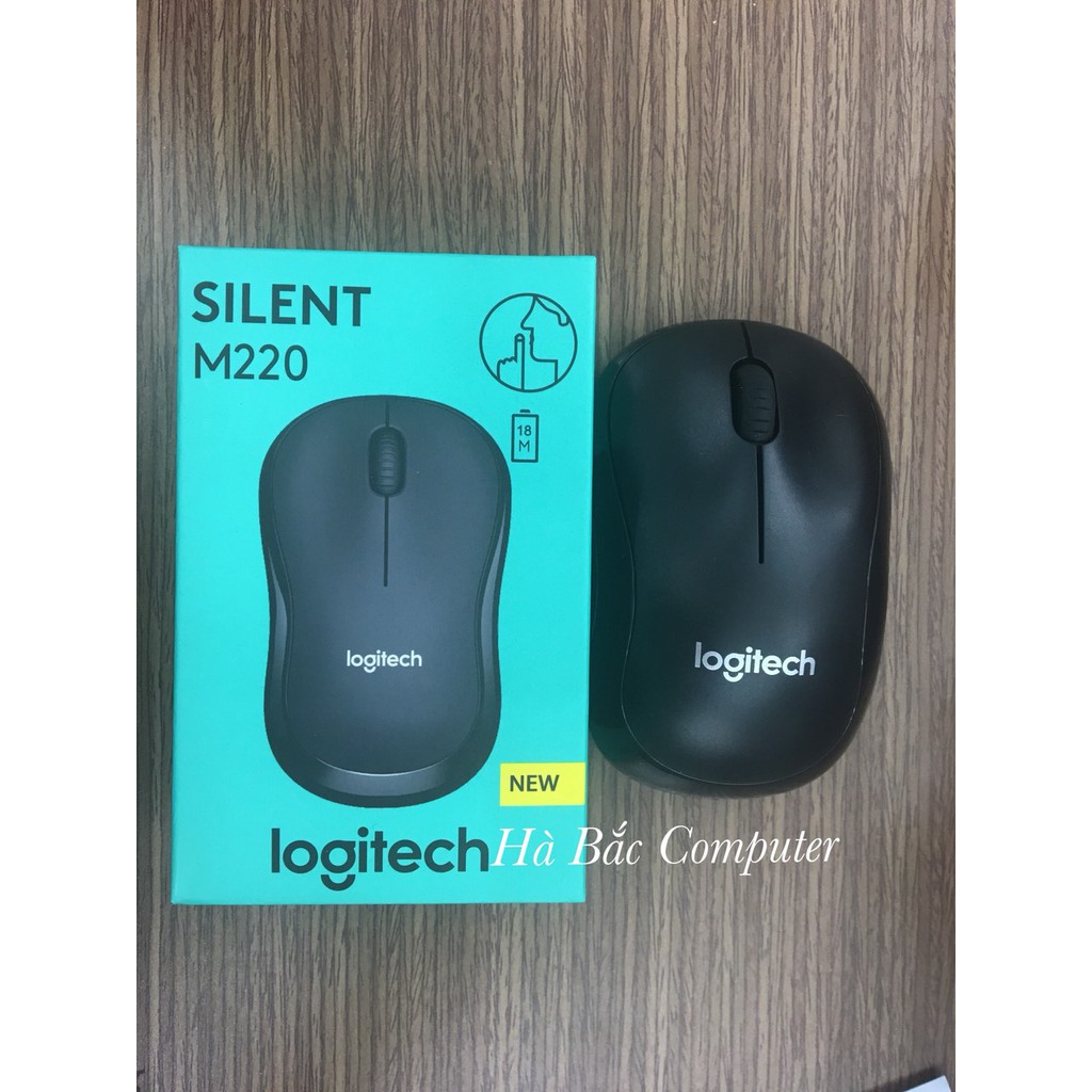 Chuột không dây silent logitech m220 - chuột không tiếng ồn