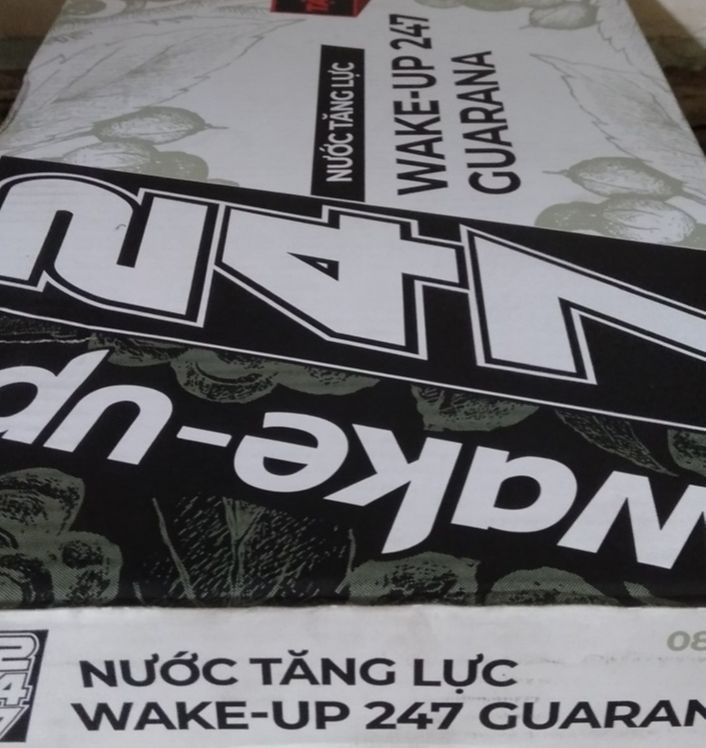 [ Hoả Tốc ] - Thùng 24 Lon -  Nước Tăng Lực Wake-Up 247 Guarana 245ml