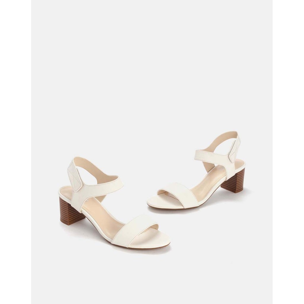Juno - giày xăng đan gót vuông 5cm quai ngang - sd05003