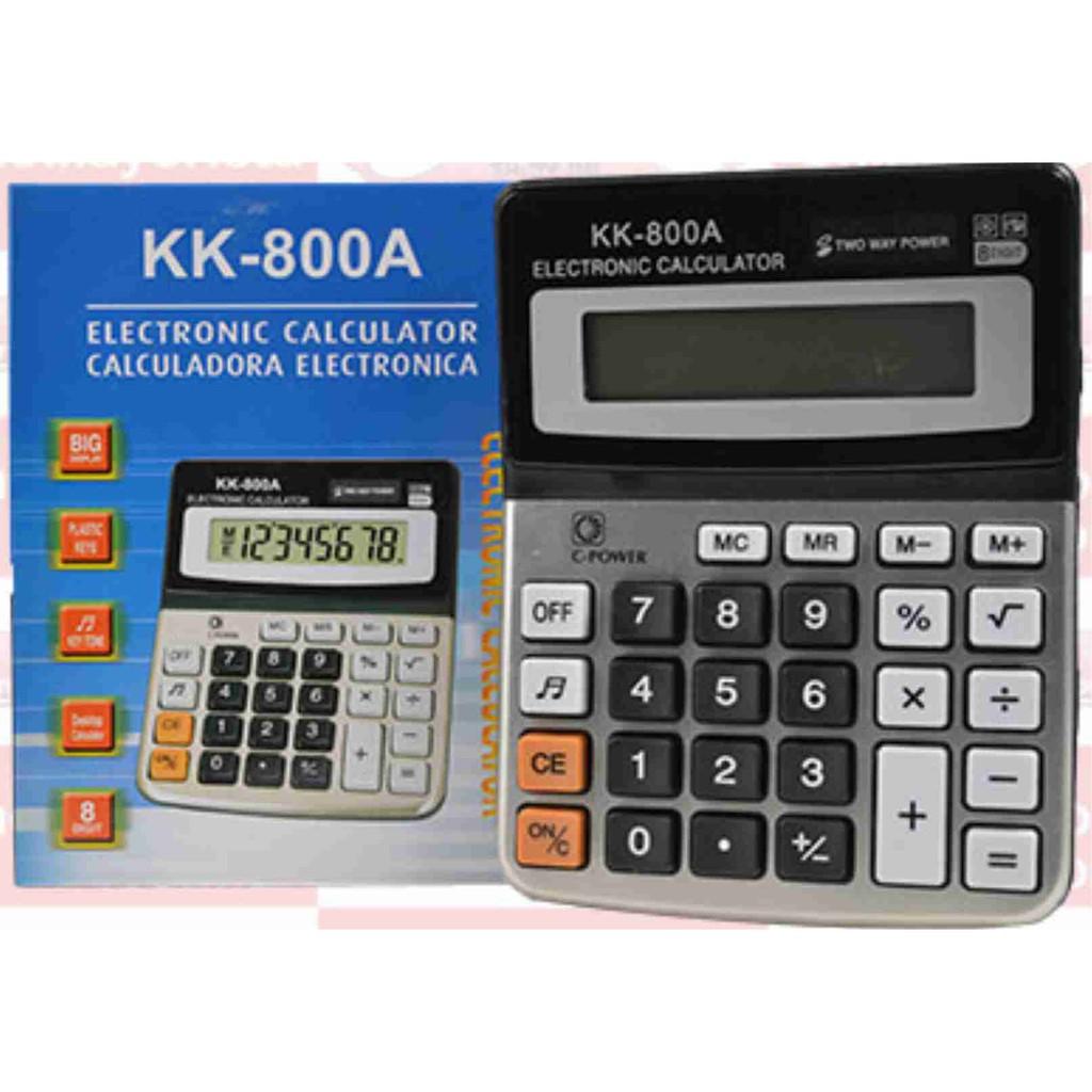 Máy tính điện tử bỏ túi karuida kk-800a