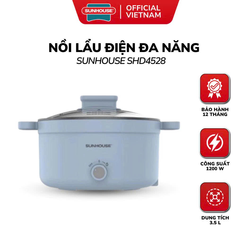 Lẩu điện 3.5L Sunhouse SHD4528