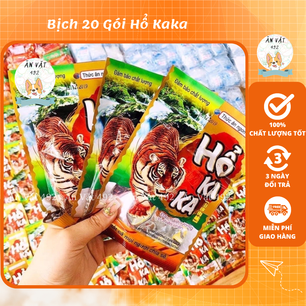 Bịch 20 gói hổ kaka - ăn vặt 492