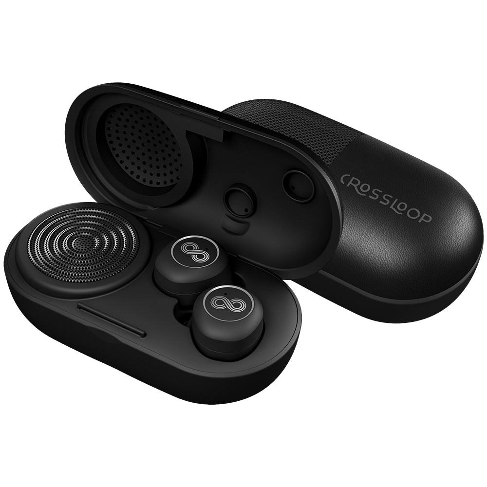 Tai nghe TWS màu xanh TEXET CSLGEN04