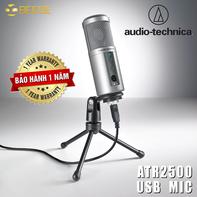 Audio Technica ATR2500-USB - Mic Thu Âm Usb Cao Cấp