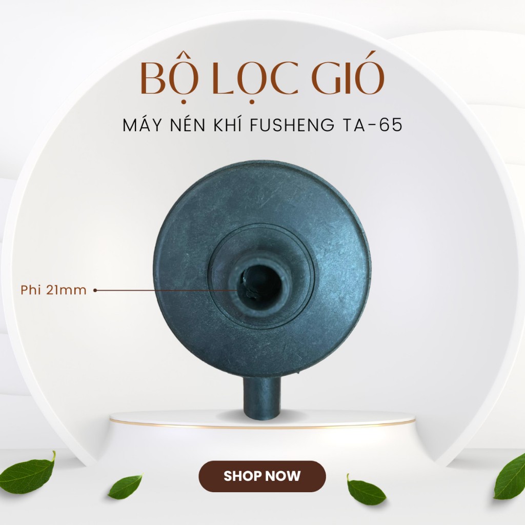 Bộ Lọc Gió Fusheng Ren 21mm Cao Cấp Máy Nén Khí TA-65