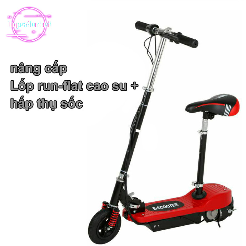 Xe điện mini gấp bỏ cốp xe nhỏ gọn siêu tiện lợi chạy ra bãi gửi xe đi chơi đi câu cá siêu tiện lợi siêu đáng yêu