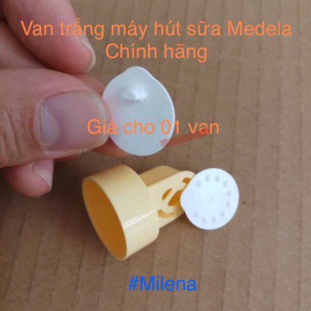Van trắng máy hút sữa