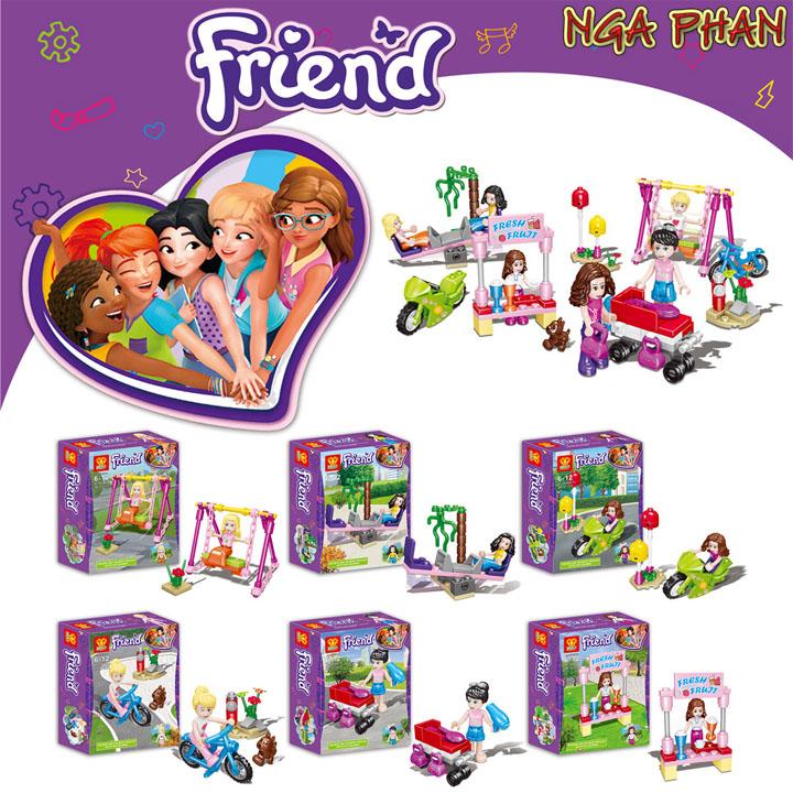 Bữa Tiệc Mùa Hè Của Các Bạn Gái Friends Lego Đồ Chơi Xếp Hình Lắp Ráp